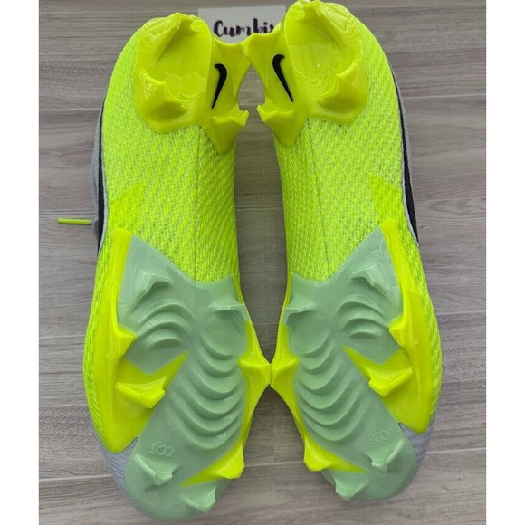 Nike Vapor Edge Speed 360 2 Men's Football Cleats Size 13 Grey Volt DA5455-004 - Picture 8 of 8